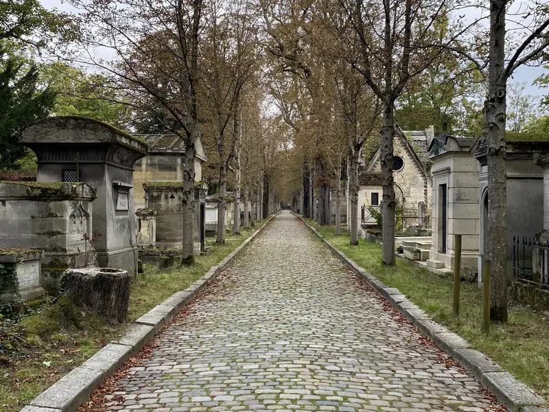 Hřbitov Pere Lachaise v Paříži