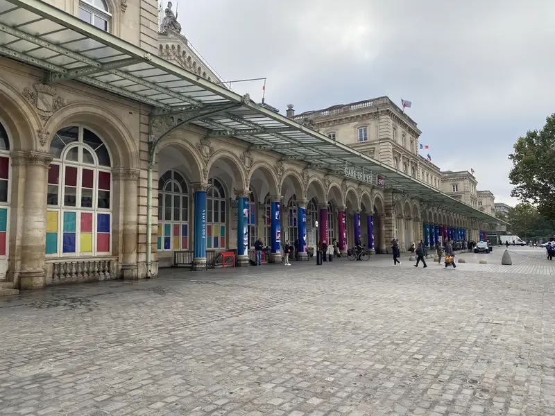 Paříž východní nádraží Gare de l'Est
